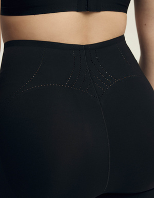 Pantaloni scurți de modelare Negru fără cusături