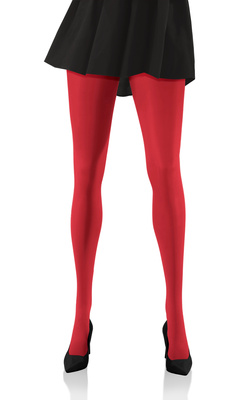 2x Kolorowe rajstopy kryjące z microfibry HIVER 40DEN Sesto Senso