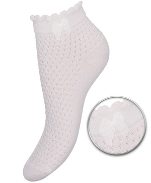 Damensocken Serie Durchbrochen Rosa