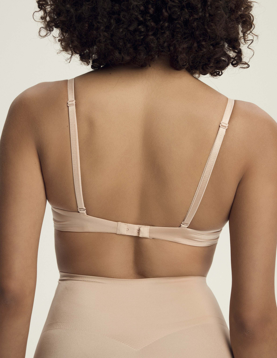 Push Up Bra Silky Beige