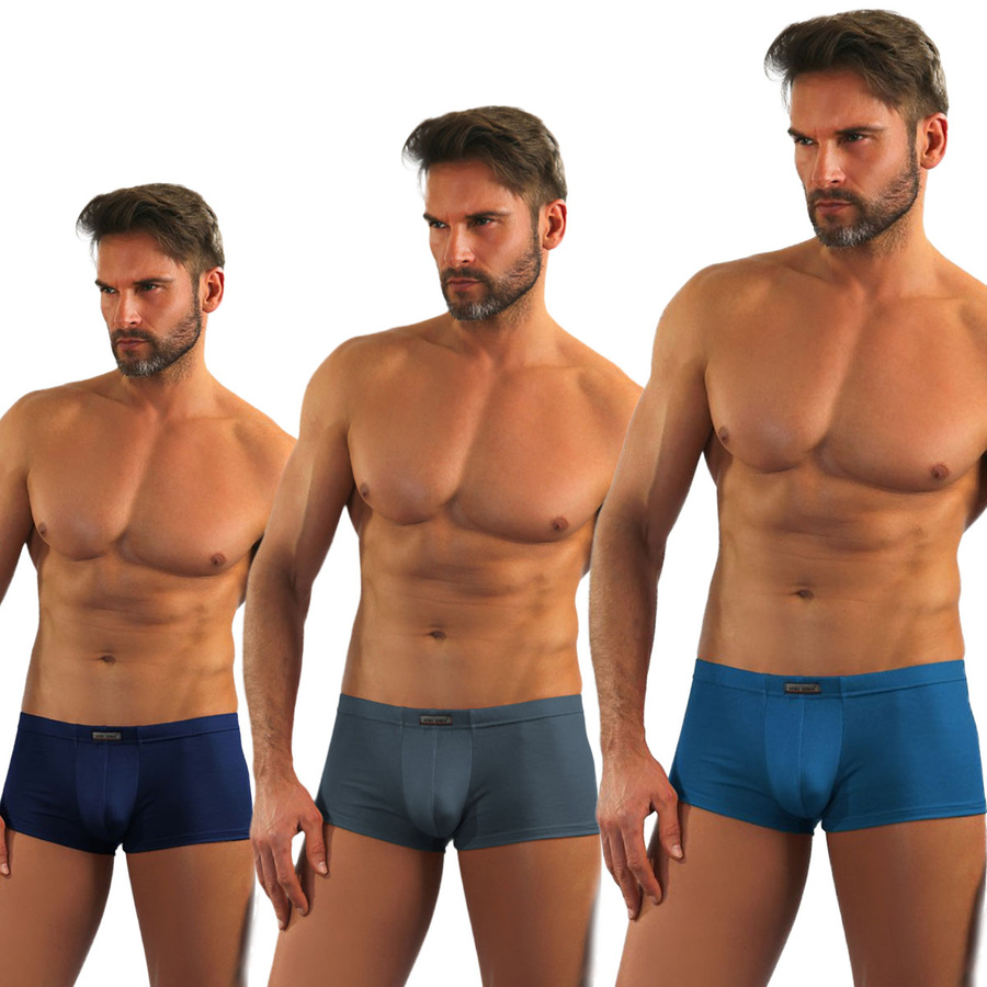 3x kurze mikromodale Herren-Sportboxer Urban