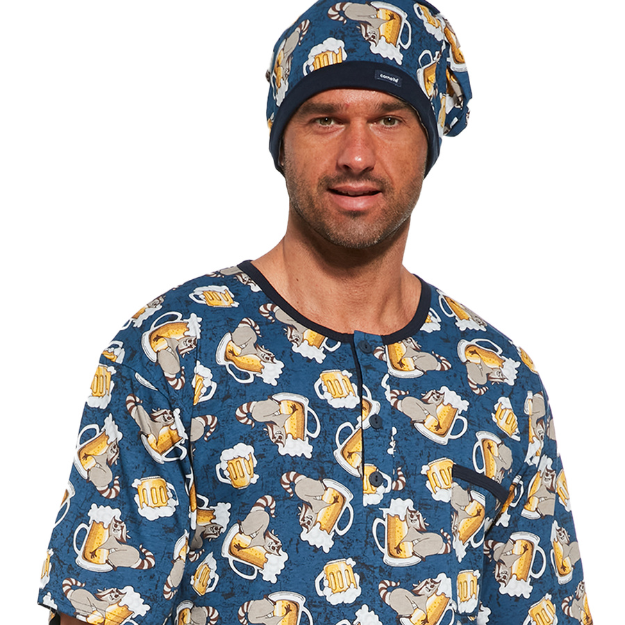 Piżama męska bawełniana Koszula nocna 109 Cornette