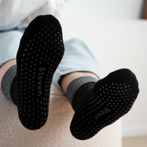 Frotteesocken Serie Schwarz