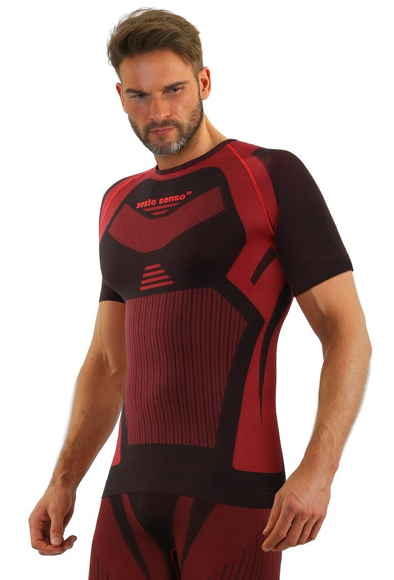 Herren T-Shirt Thermo Active Rot