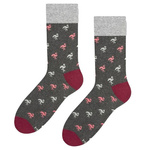 Farbige Damen/Herren Flamingo-Socken Mehr Mode