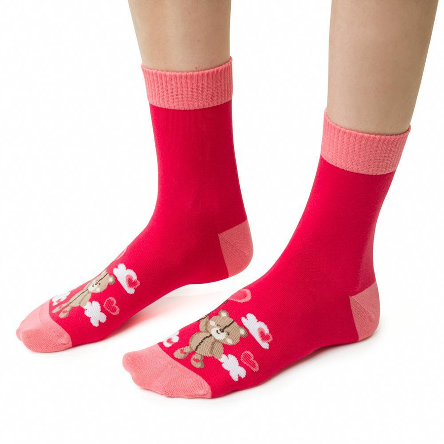 Damensocken Art. 136 Rot