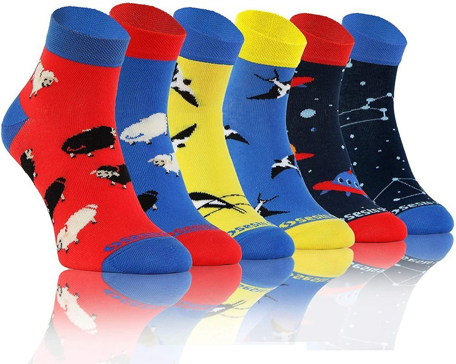 Bunte lustige FINEST SOCKS Sesto Senso