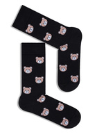 Herrensocken Avangard 0125 Schwarz