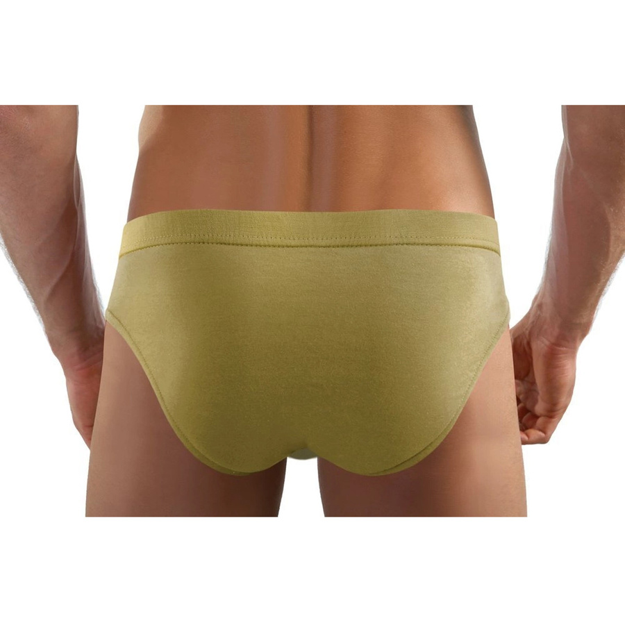 Herren-Slips SM03 Olivgrün