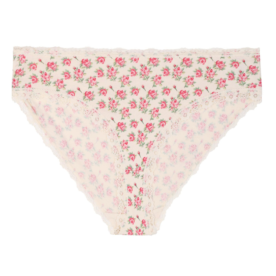 Figi damskie bikini z koronką 3-pak