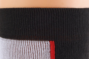 Sesto Senso Trekking Winter Wollsocken – Warme, Atmungsaktive Trekking-Socken mit Verstärkungen, Antibakteriell, Für Herren und Damen, Grau/Mehrfarbig, Ideal für Herbst/Winter Outdoor-Aktivitäten und Sport