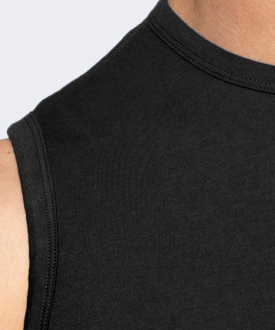 Unterhemd Herren Bmv-047 Schwarz