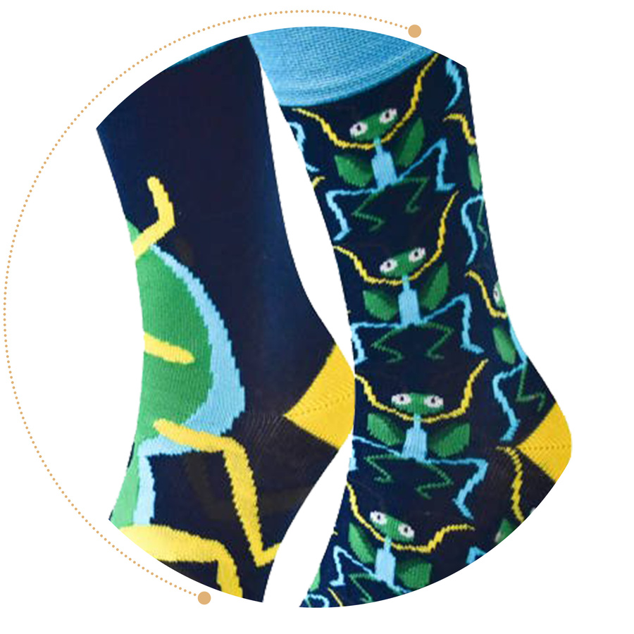 Lange Socken Finest Mehrfarbig