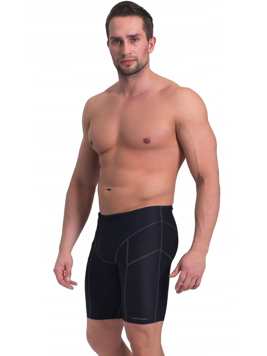 Men's 377 Shark long swim boxers