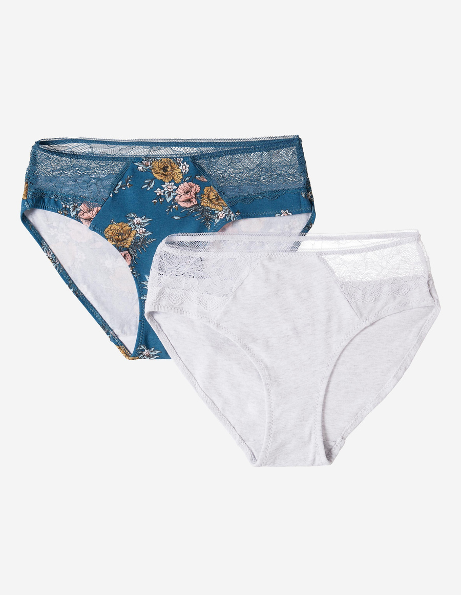 Hally Höschen mit hoher Taille 2er-Pack