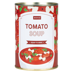 Kolorowe Męskie | Damskie Skarpetki SOXO GOOD STUFF tomato soup w puszce bawełniane dla niego dla niej Unisex