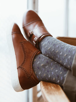 Suit socks with pattern Art. 056