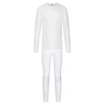 T-Shirt und Leggings Set Bt-104 4862 Weiß