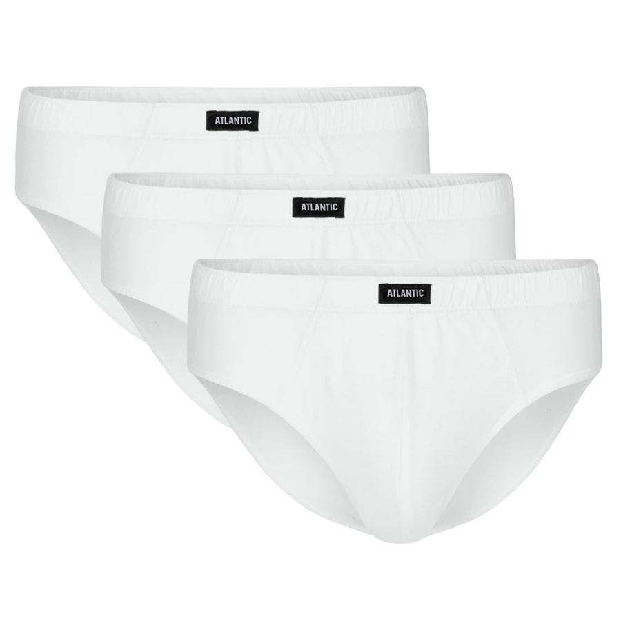 Herrenslips Serie 3BMP-006 Grau Schwarz Weiß