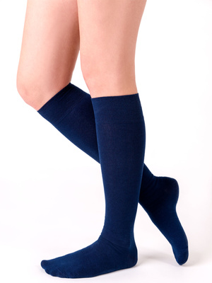 Kniestrümpfe Damen Serie Blau