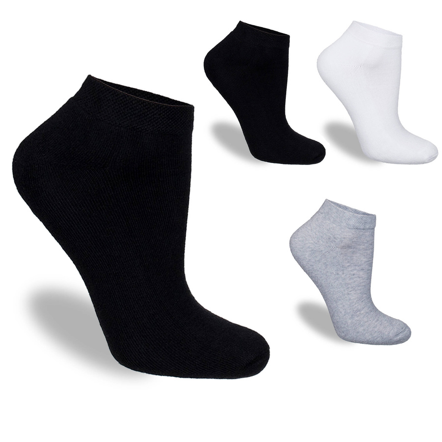 4x Baumwollfüße für Frauen Frotte Milena