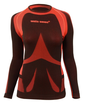 Bluză Termică Damă Thermo Active Roșie