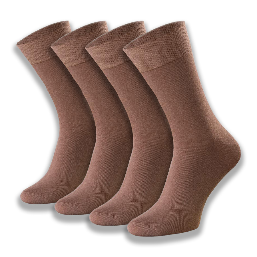 Damen Socken Garnitur glatt Beige