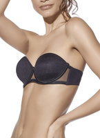 Gepolsterter BH Esmeralda Schwarz