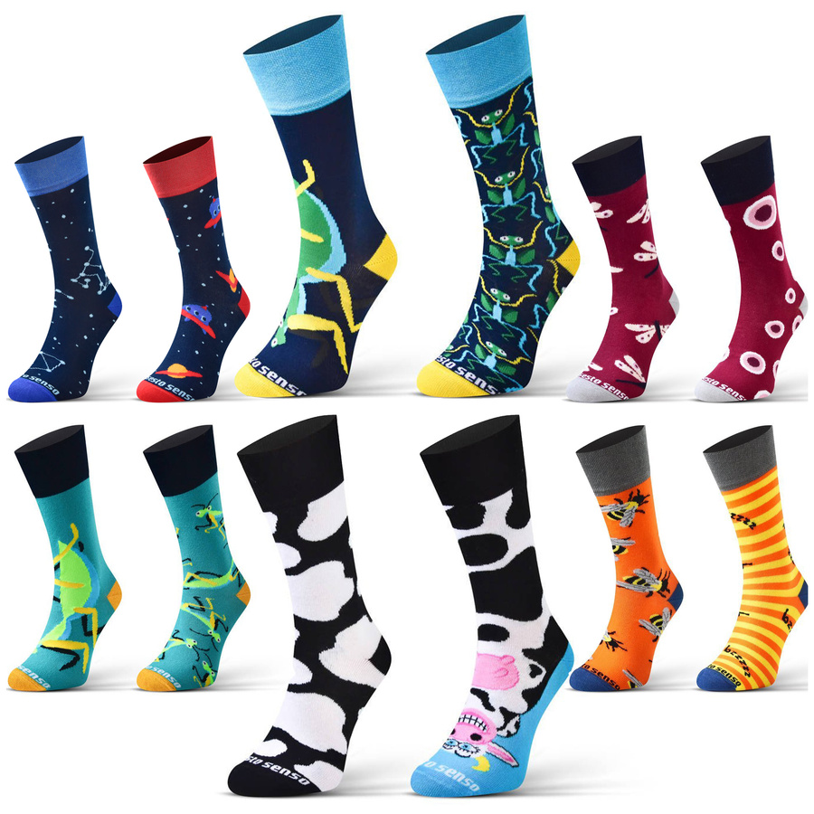 Lange Socken Finest Mehrfarbig