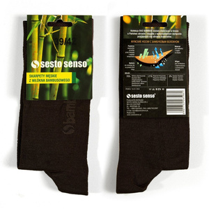 Herrensocken Eco Bamboo Braun
