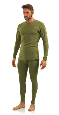 Langarmshirt Herren Art. 111 Olivgrün