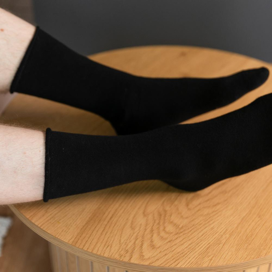 Skarpety frotte bezuciskowe art. 111 PO04 czarny