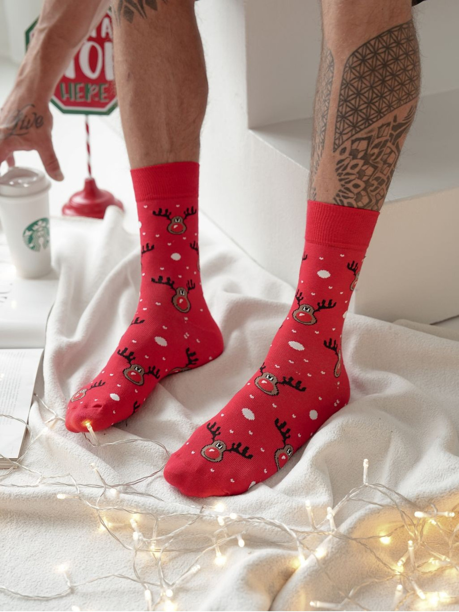 Weihnachtssocken für Männer