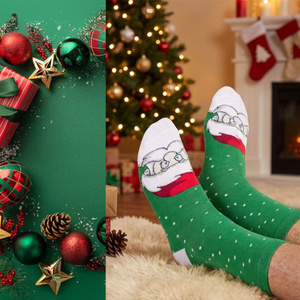 Skarpety świąteczne męskie kolorowe ELTOM na prezent