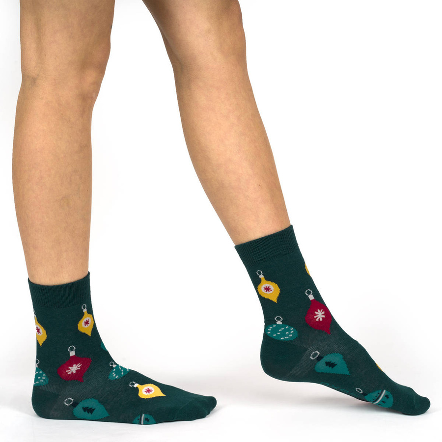 Zestaw 4x Skarpetki damskie kolorowe SOXO GOOD STUFF wesołe Święta Boże Narodzenie Prezent