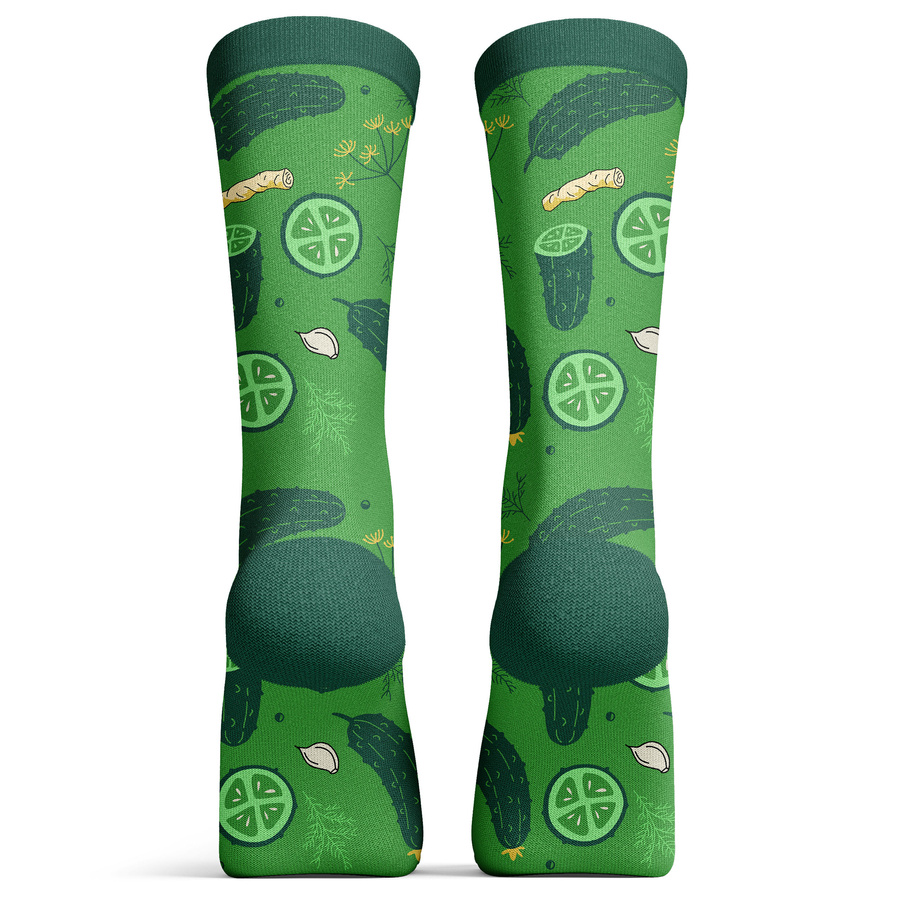 Damen-/Herren-Socken im Geschenkglas Pilzsuppe