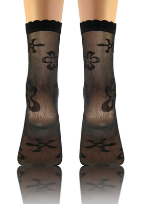 Skarpety rajstopowe Damskie we wzory Sesto Senso (2 PARY)