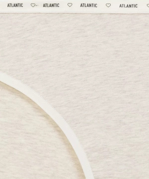 3er-Pack Damen-Sport-Slips mit hohem Bein