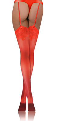 Sesto Senso Damenstrümpfe PDP 03 – Elegante und Bequeme Strümpfe, Halbmatte Optik, 20 DEN, Elastisches Material aus Poliamid und Elastan, Ideal für Romantische Anlässe und Alltag, Rot, Für Frauen, Valentinstag Kollektion