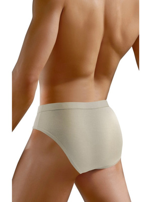 Sesto Senso Herren Slips Leopard – Bequeme Baumwollunterwäsche mit Elastan, Sportlicher Schnitt, Antiallergisch, Schnell Trocknend, Perfekt für Aktive Männer, Farbe: Hellbeige