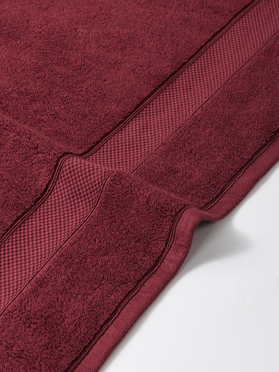 S TOWEL 100*150 LEO MAROON