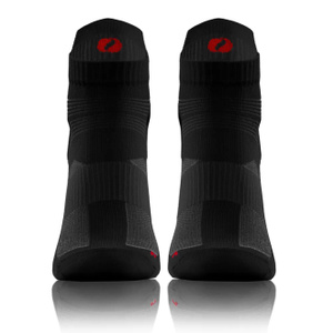 Sesto Senso Herren Sport Socken SKB08 – Atmungsaktive, Nahtlose Poliamid-Socken, Thermoregulierend, Elastisch, Ideal für Laufen, Fitness, Nordic Walking, Schwarz, Nicht drückend, Hergestellt in Polen