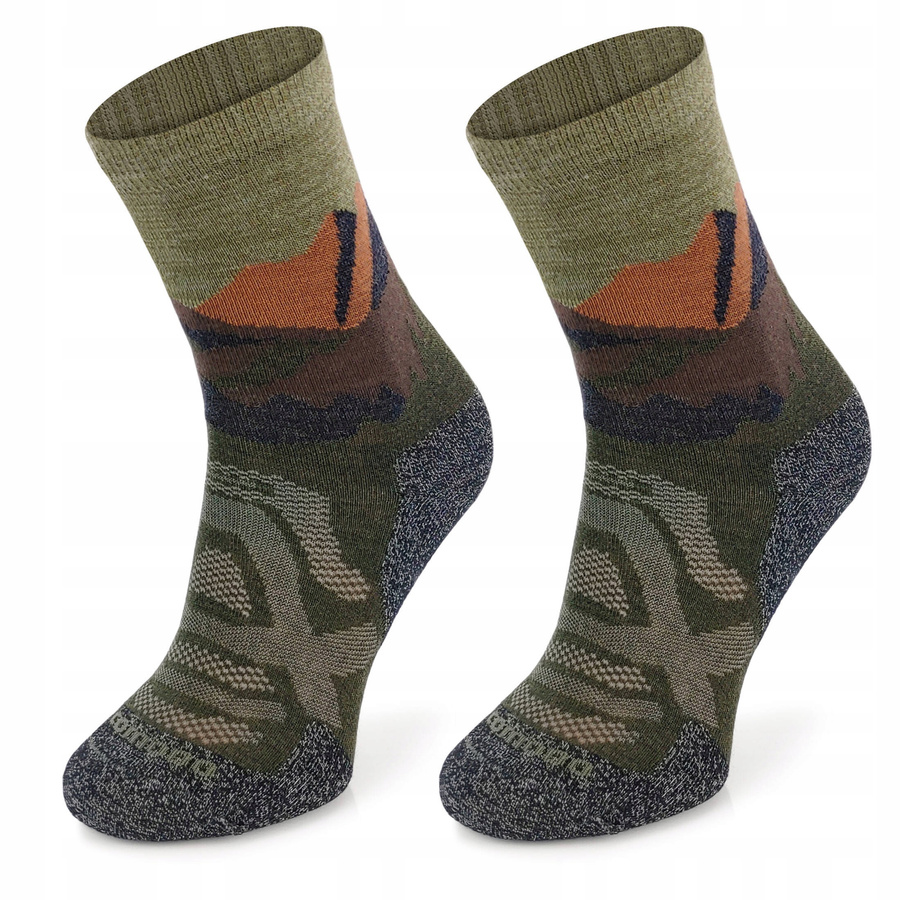 Trekking-Socken aus Merinowolle TRE18 Comodo