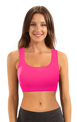 Nahtloser Sport-BH Serie Rosa