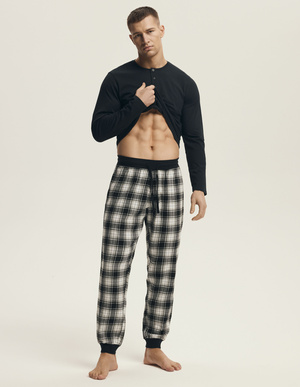 Pyjama aus Baumwolle Noir für Männer