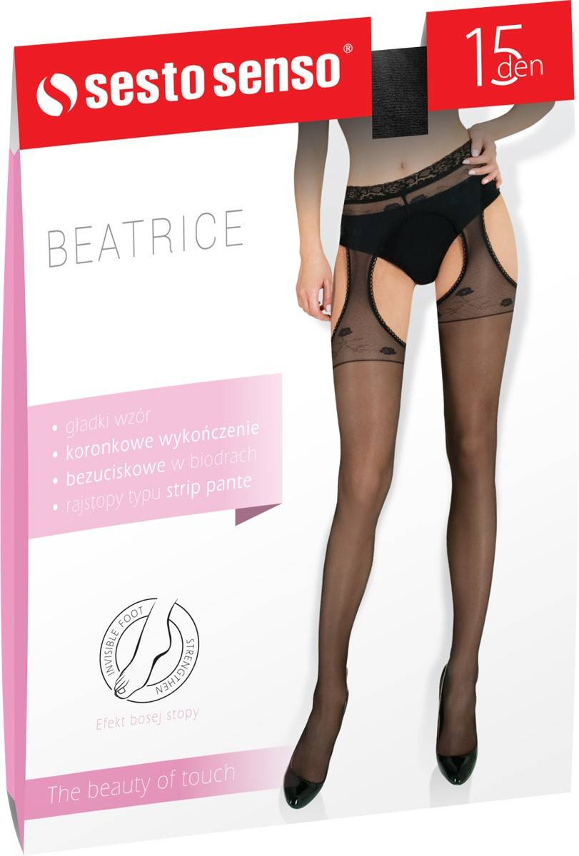 Damenstrumpfhose Beatrice Schwarz