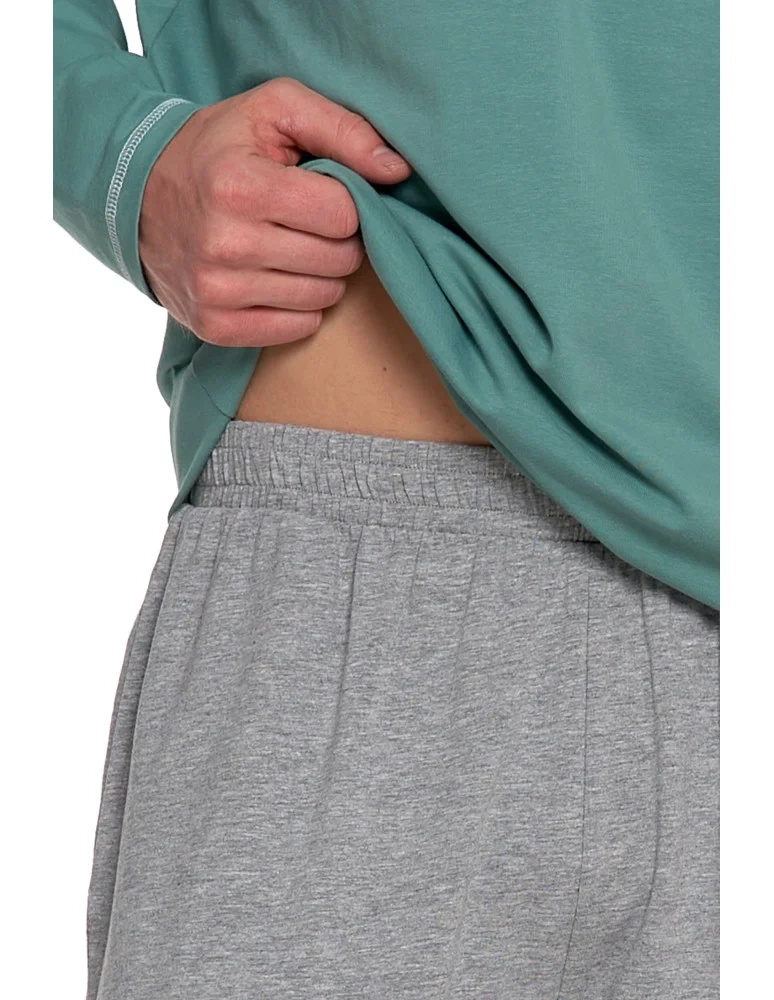 Men's long-sleeved pajamas