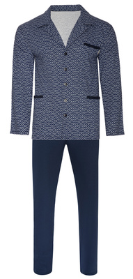 Herren-Schlafanzug Serie Blau