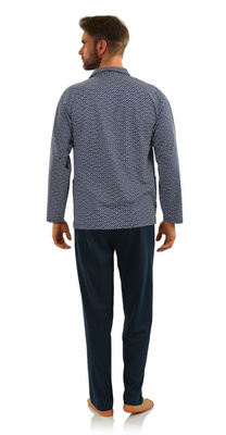 Herren-Schlafanzug Serie Blau