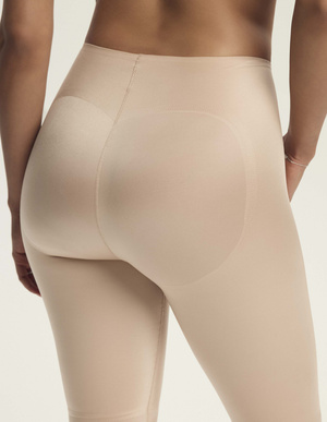 Seidige nackte Modellierleggings